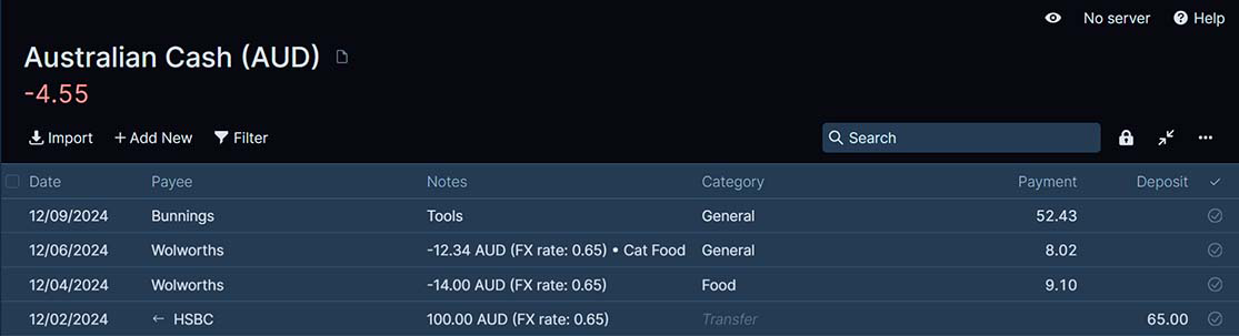 Pre-Conversion Transaction